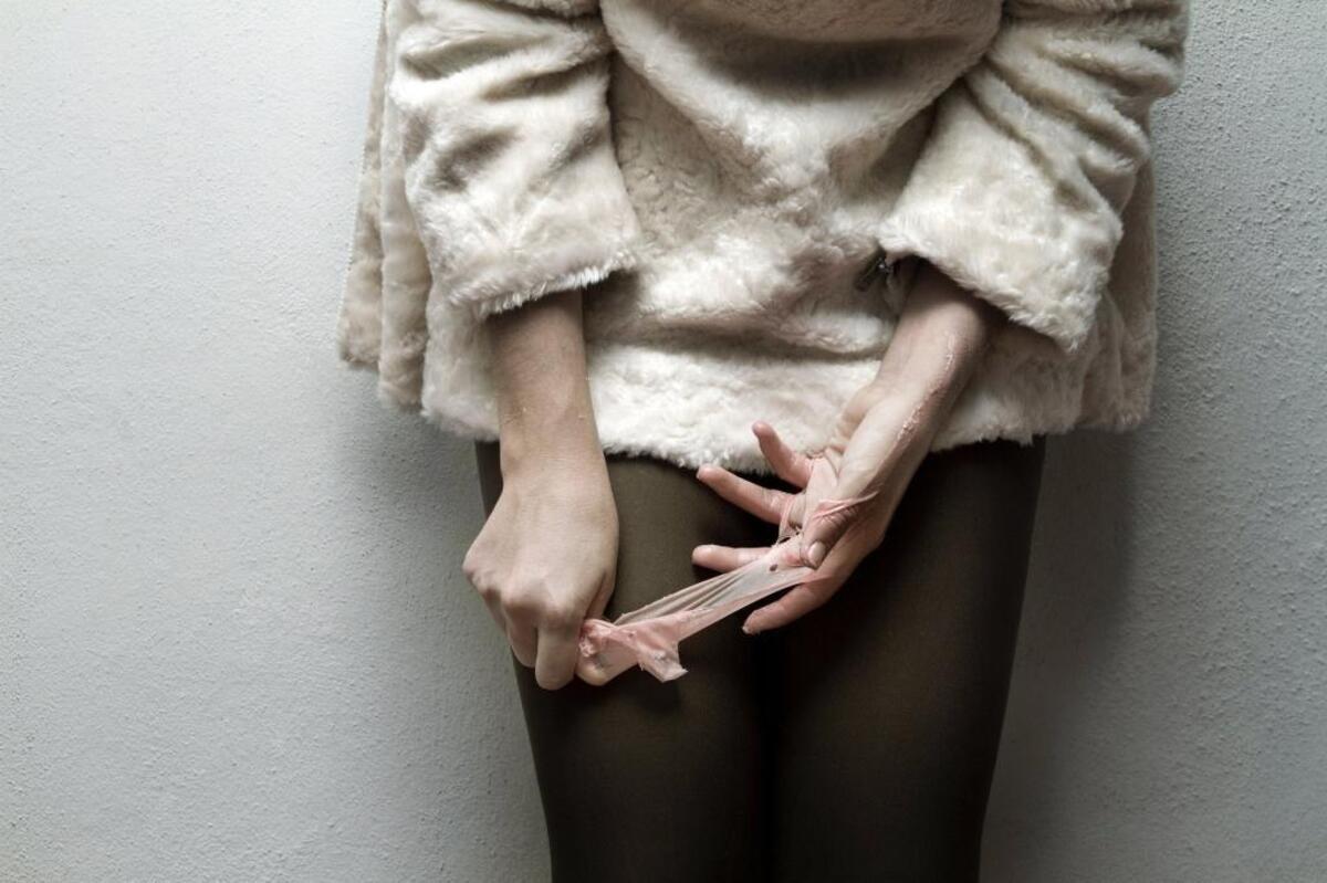 “Piel I,” by Karina Juarez, from the series “Acciones para recordar Oaxaca, Mexico” at LaCa Projects.
