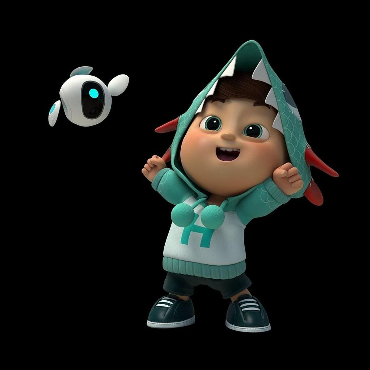 “Harley” is a little boy Biggs voices in promotions for the international tech company Hisense.