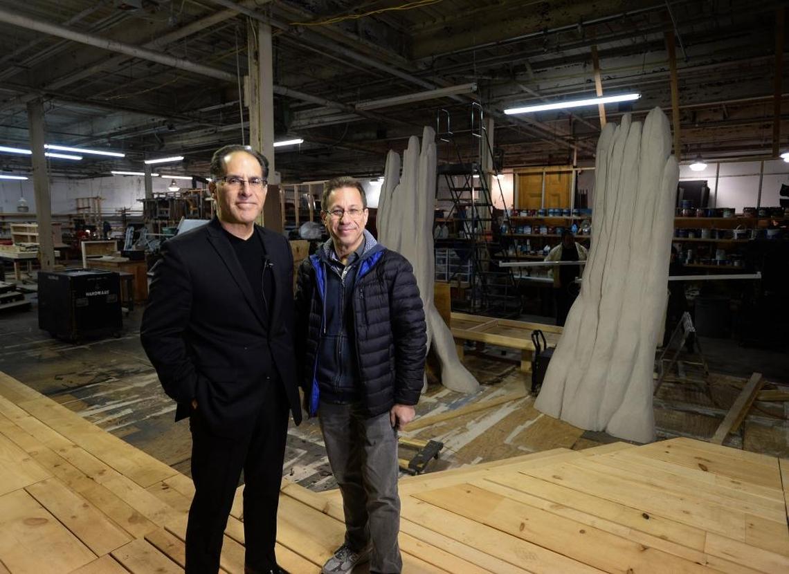 Former Opera Carolina Maestro James Meena, left, and former Director of Production Michael Baumgarten, in a 2017 file photo. Both were ousted by the organization.