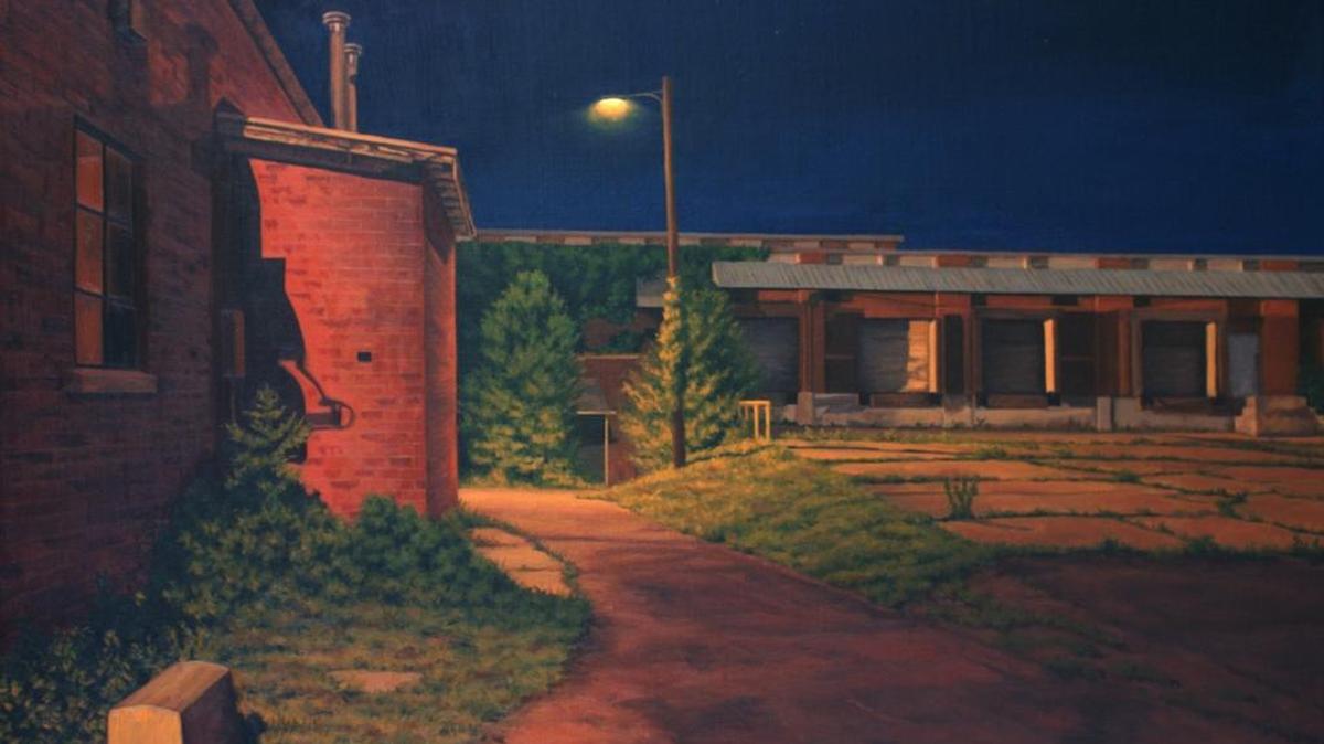 
Paul Keysar’s oil painting, “Loading Docks,” won the Allied Artists of America award at a national contest in Youngstown, Ohio. 
