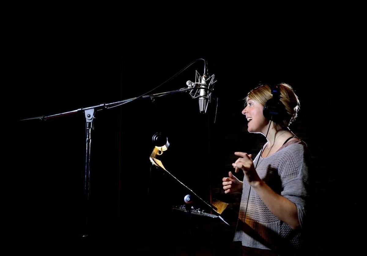 Voiceover artist Lisa Biggshas done voices for many characters including a guest spot on the Simpsons; her newest work is voicing several bunnies for a Nickelodeon series.
