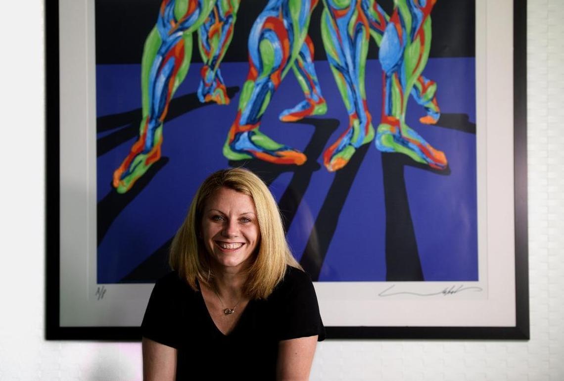 This photo of Hope Muir was taken shortly after she arrived in 2017 to become Charlotte Ballet’s first female artistic director. The ballet company’s executive director, Doug Singleton, said of Muir: “She asks ‘Why?’ all the time, and that’s good for an organization.”