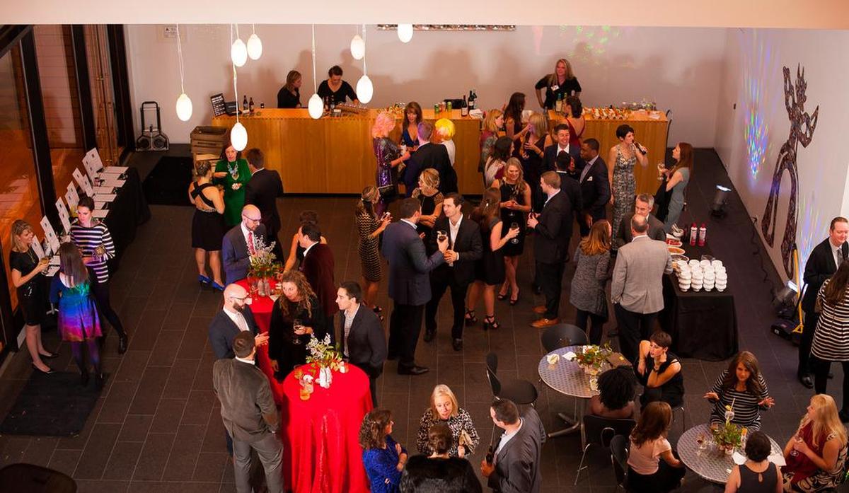 One of the annual Bechtler Young Visionaries’ holiday parties.