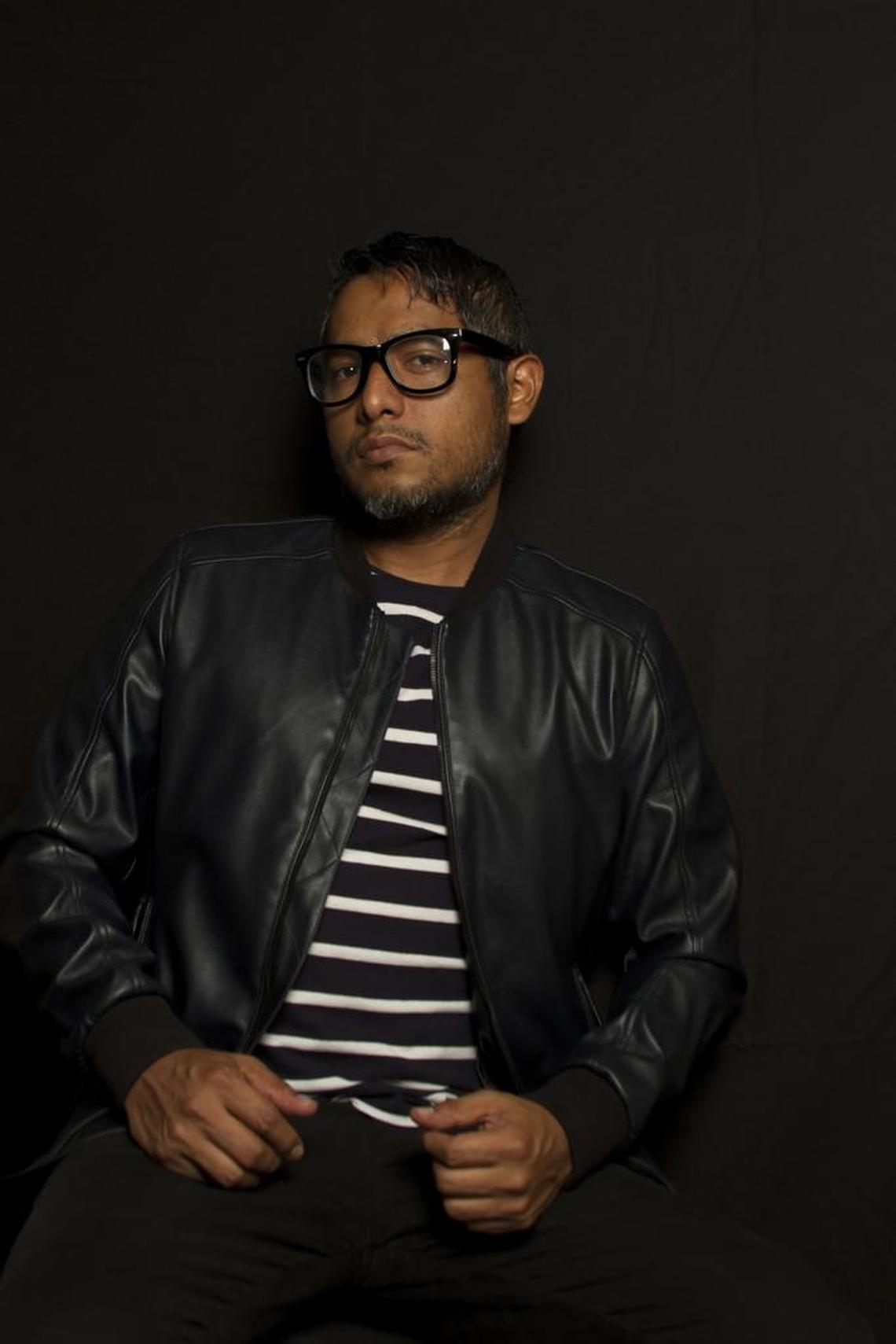 Nelson Morales, Fall 2017 artist-in-residence at McColl Center for Art + Innovation.