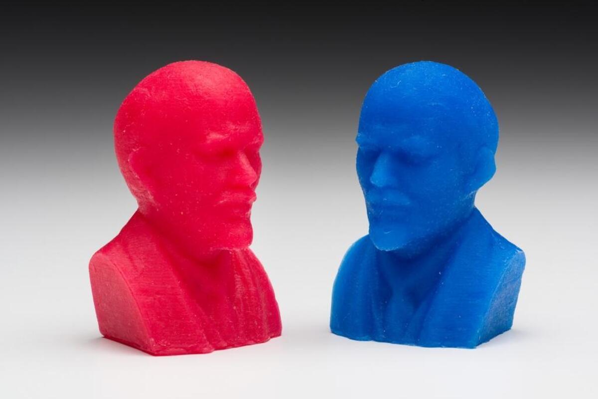 “Squishy Lenin” by Masha Vlasova, at Davidson College’s “Lenin Lives.”