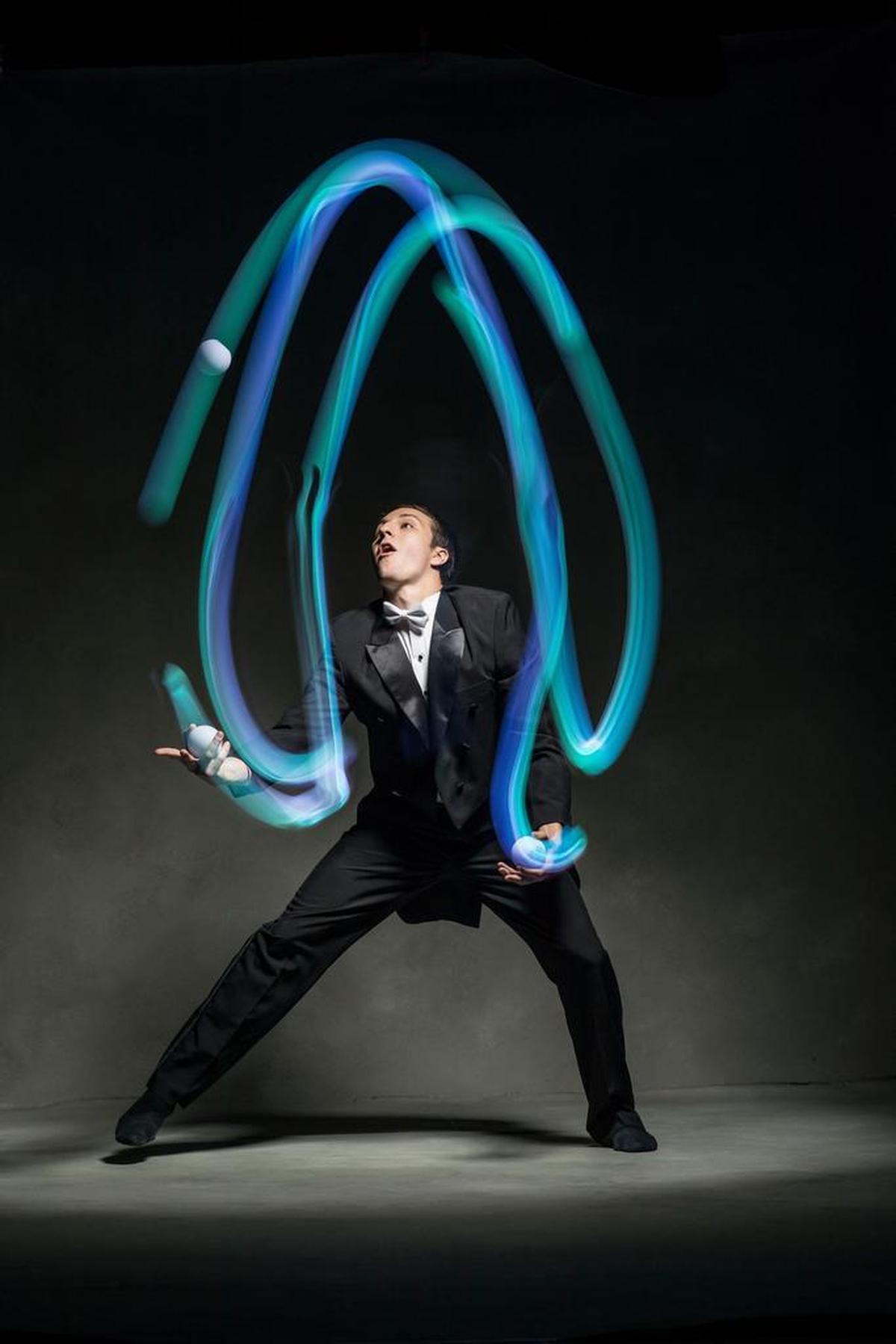 Charlotte Ballet’s “Fall Works,” like dancer Ben Ingel here, will juggle the classic with the new.