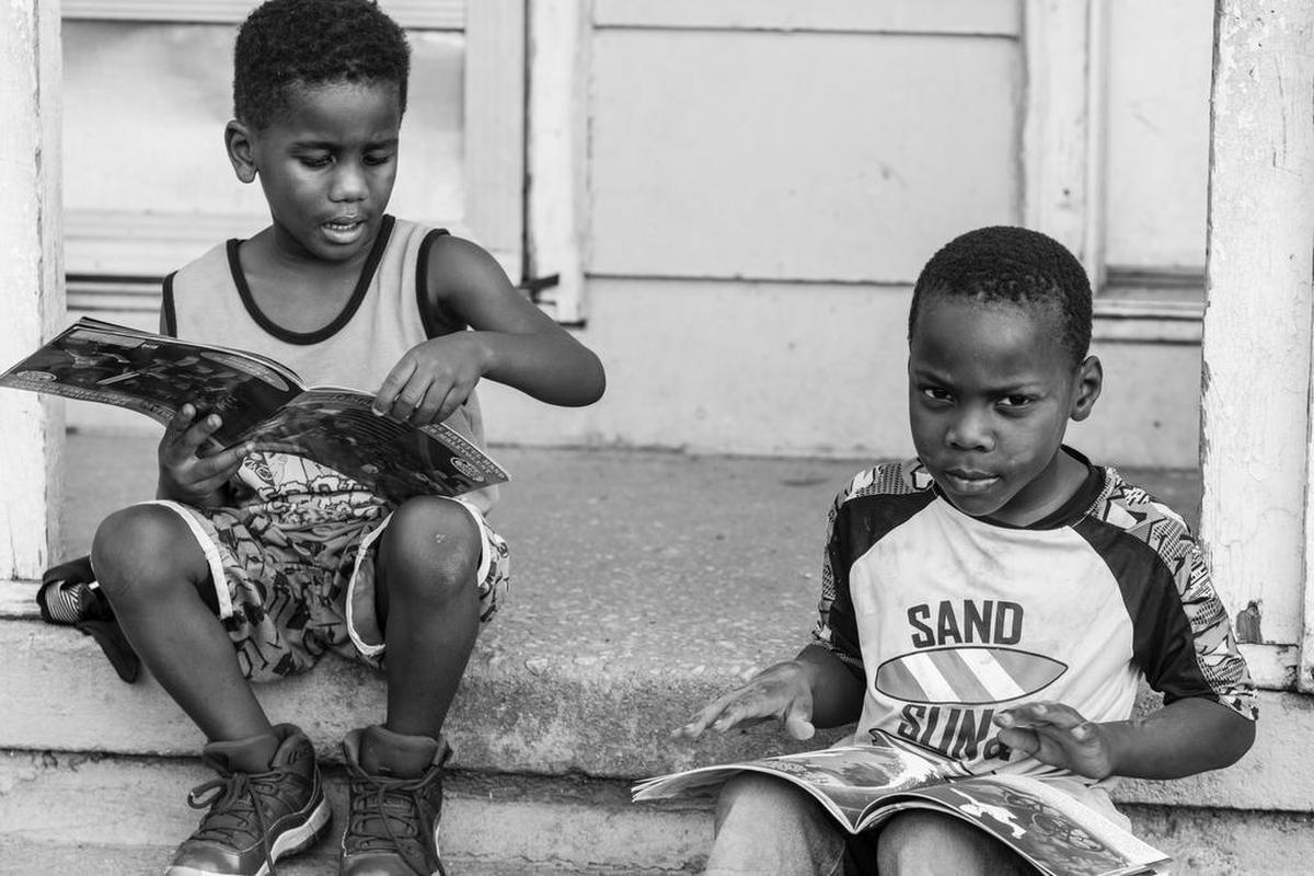 “Street Knowledge.” “Anytime you see a child, in any neighborhood, they almost always have a video (player) or a cellphone. These guys, every time I saw them, they had a book,” says Jacobs.