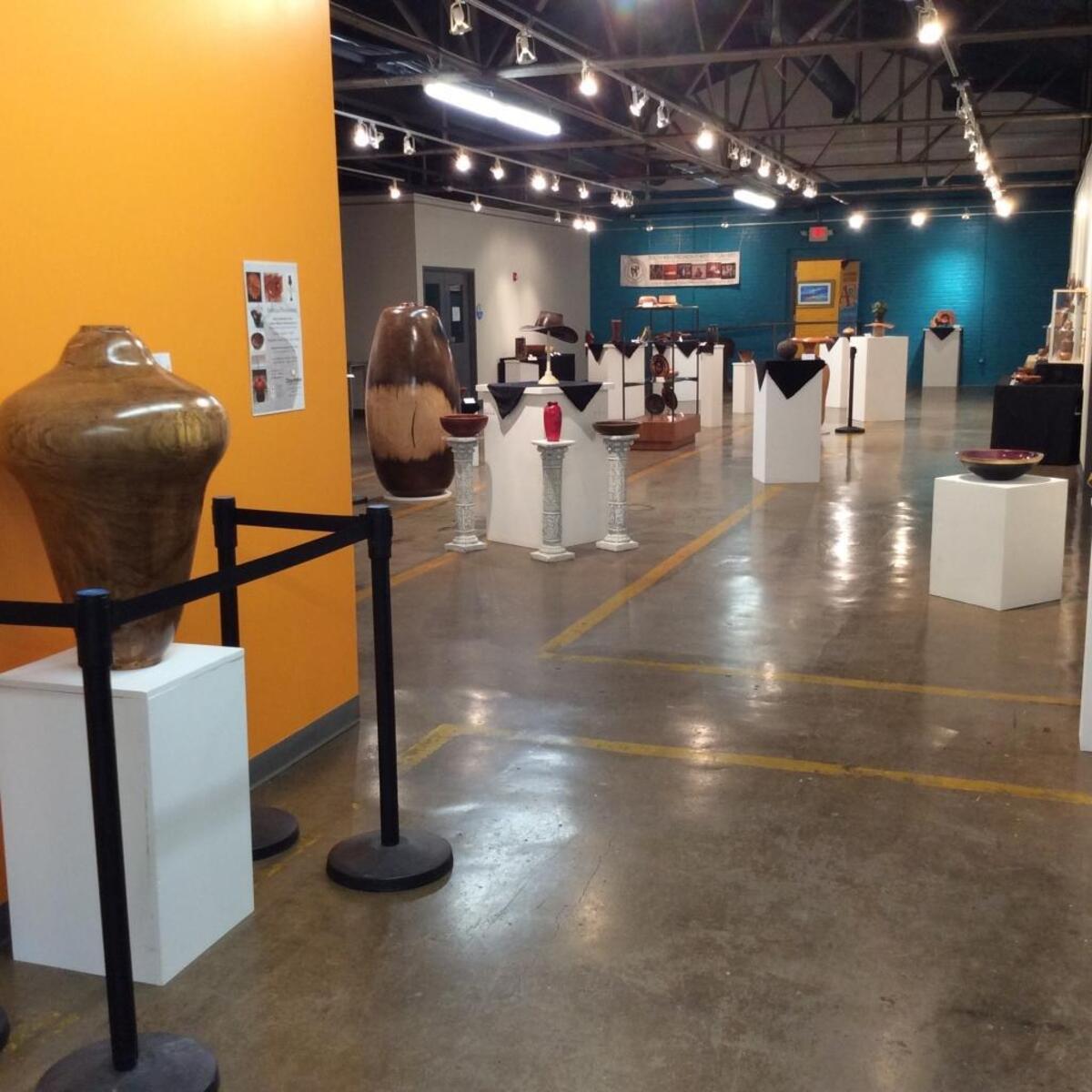 The Southern Piedmont Woodturners Show will be at Clearwater Artist Studios.