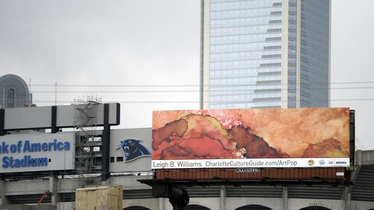 In 2014, this billboard (with art by Leigh B. Williams) was among the first wave of ArtPop work.