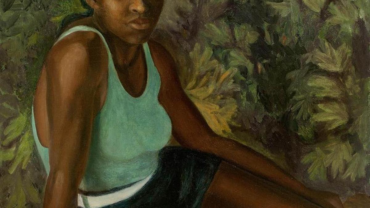 From the Johnson Collection: William Arthur Cooper’s “The Bathing Girl,” 1932.