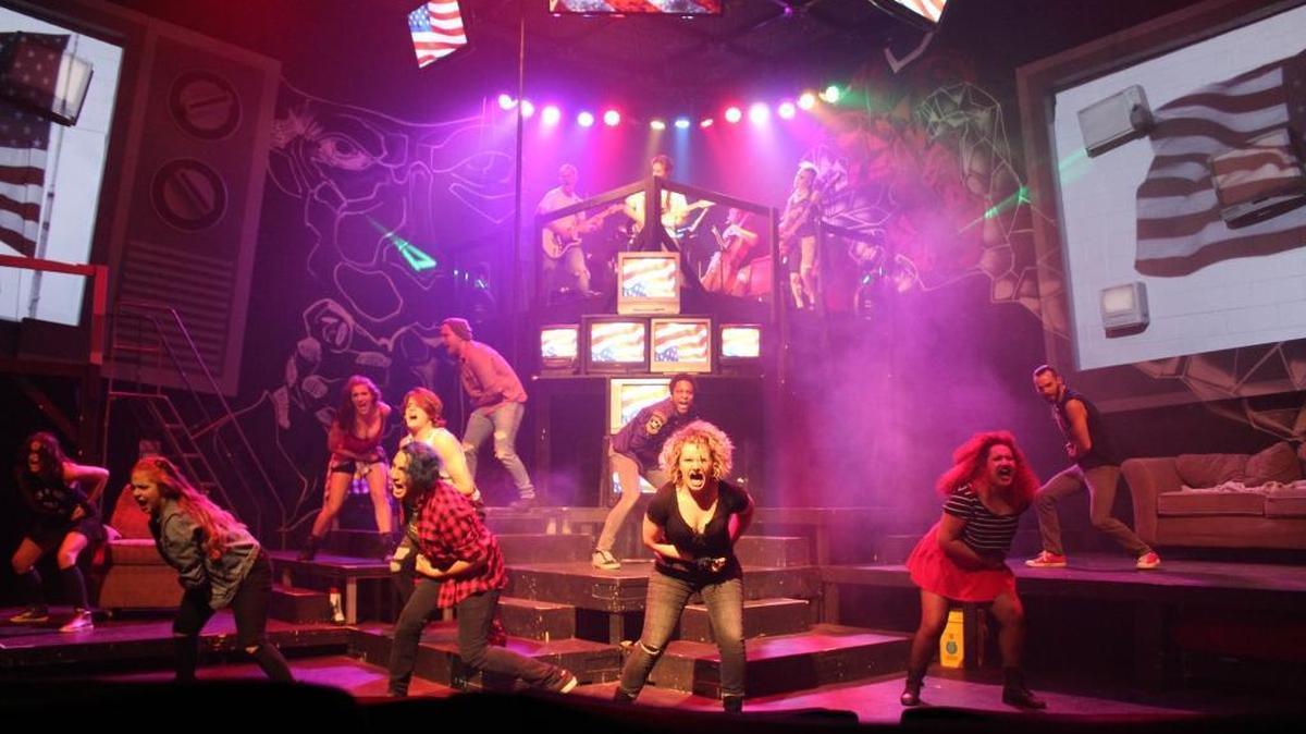 Actor’s Theatre of Charlotte will close after its final show Oct. 30. Seen here is its a 2017 production of “American Idiot.”