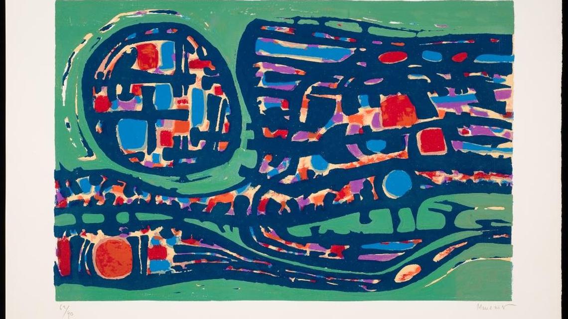 Alfred Manessier’s “La Route (The Road),” 1960.