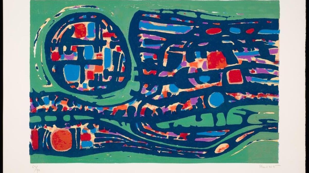 Alfred Manessier’s “La Route (The Road),” 1960.