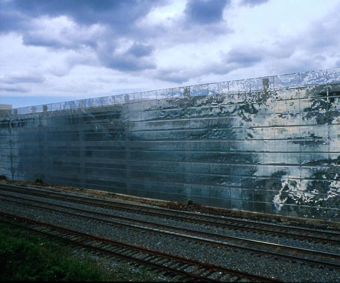 “Wind Veil,” by Ned Kahn.