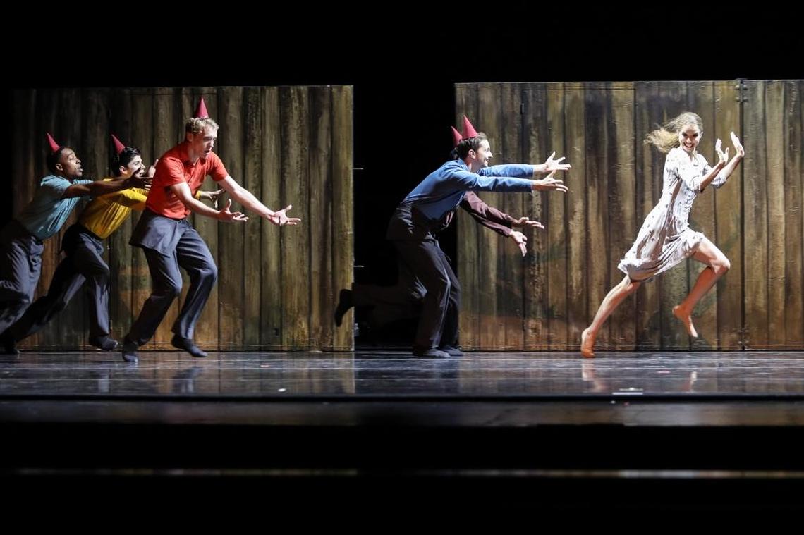 Charlotte Ballet’s 2017 performance of Johan Inger’s “Walking Mad.”