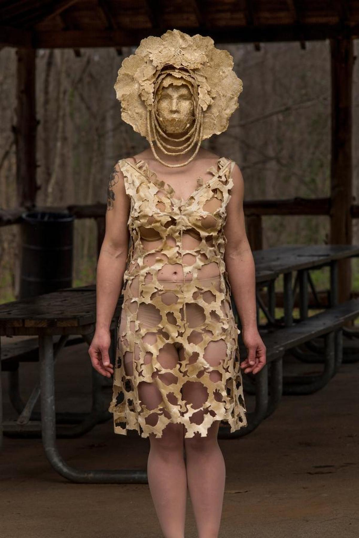 “Costume for the Day: Shelter #2” by Elizabeth Alexander.