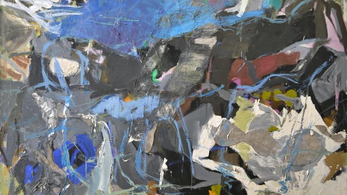 “Summer 1” by Perle Fine in “Women of Abstract Expressionism” at the Mint.