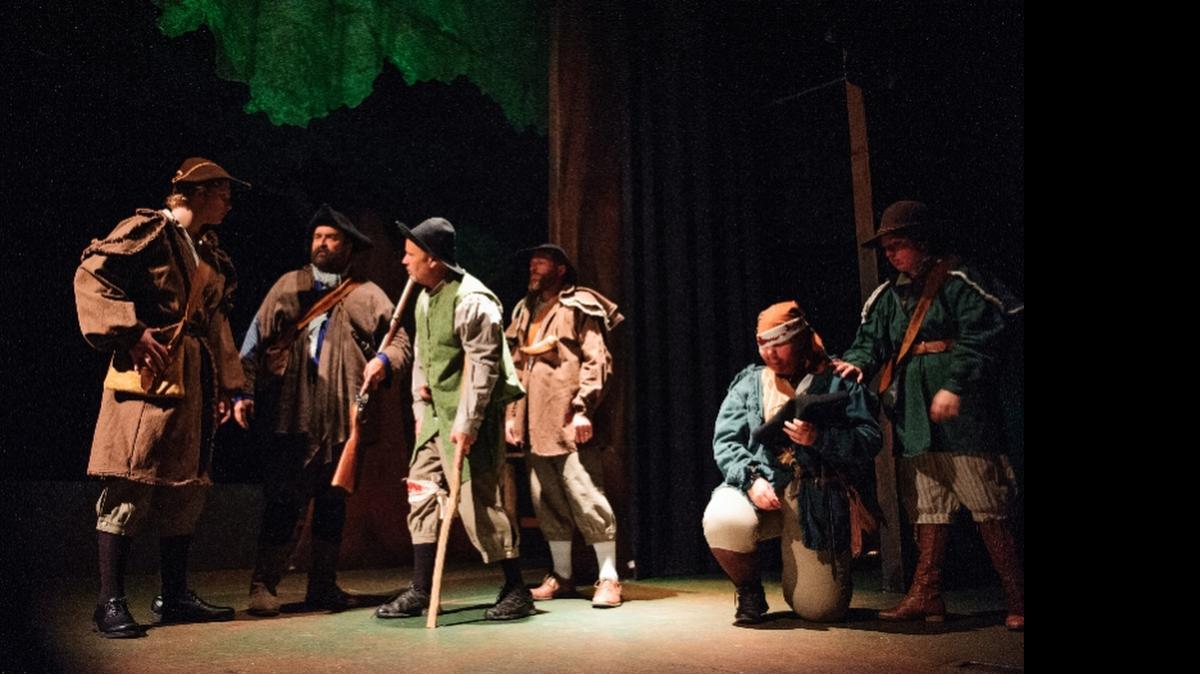 
Patriot fighters return in defeat from the Battle of Camden in “Liberty Mountain.”
