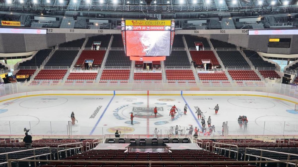 Ice Skate at Bojangles Coliseum Bojangles Coliseum, 2700 E. Independence Blvd.Tuesday, 7-9 p.m.: See what the $16 million renovation has done to Bojangles at this free skate session hosted by Charlotte Regional Visitors Authority and Charlotte Checkers. Limited number of skates available for $5 rental. www.crva.com .