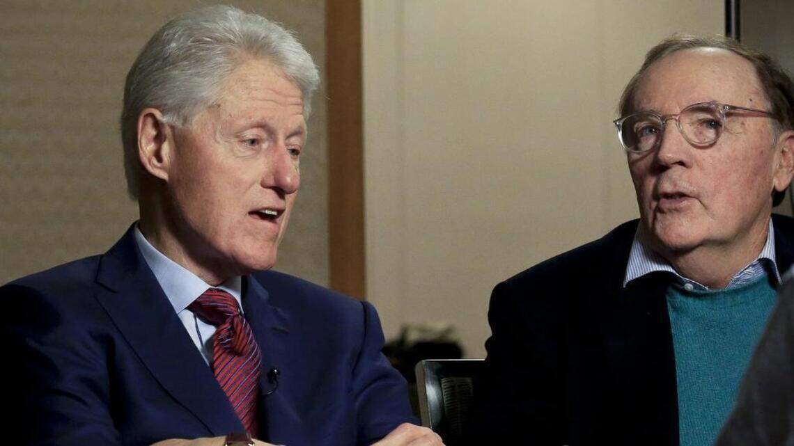Bill Clinton was largely here to promote his novel, but he also touched on ‘Scandal’
