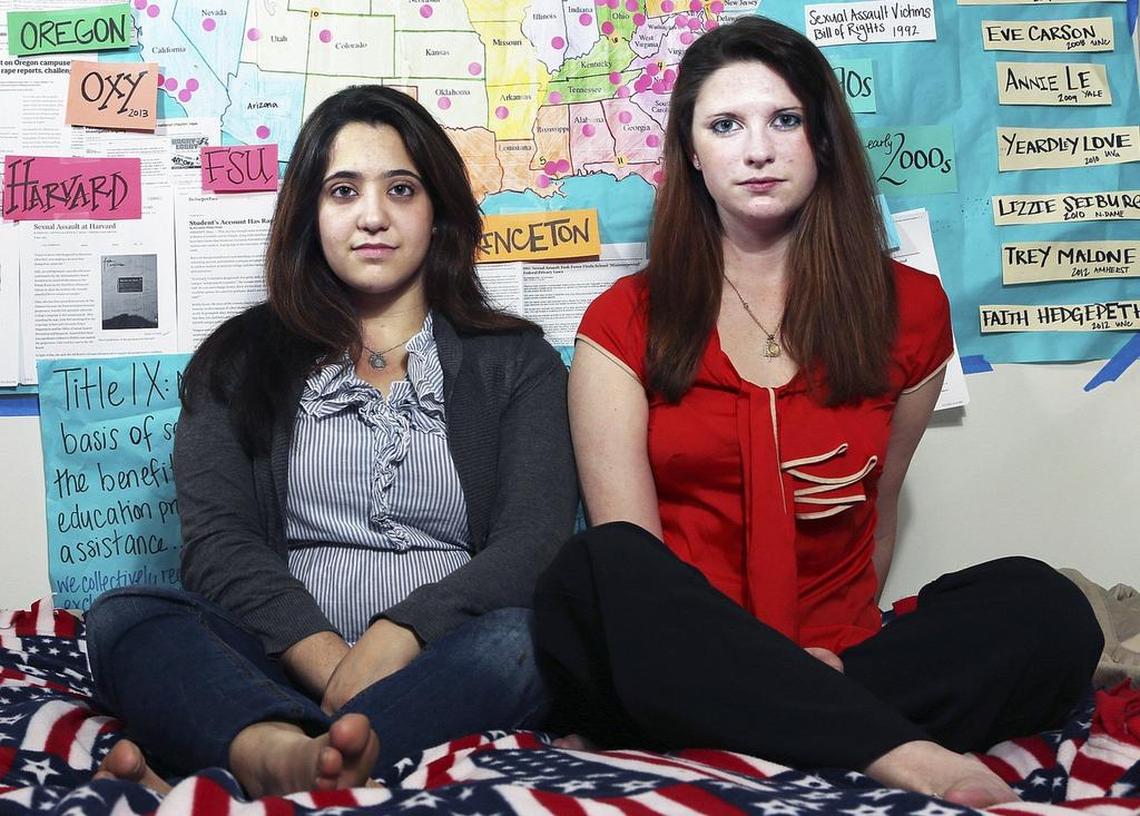 Andrea Pino and Annie Clark.