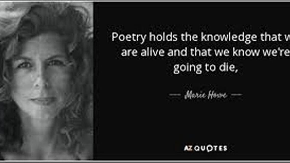 Marie Howe’s poem leaves volumes unsaid
