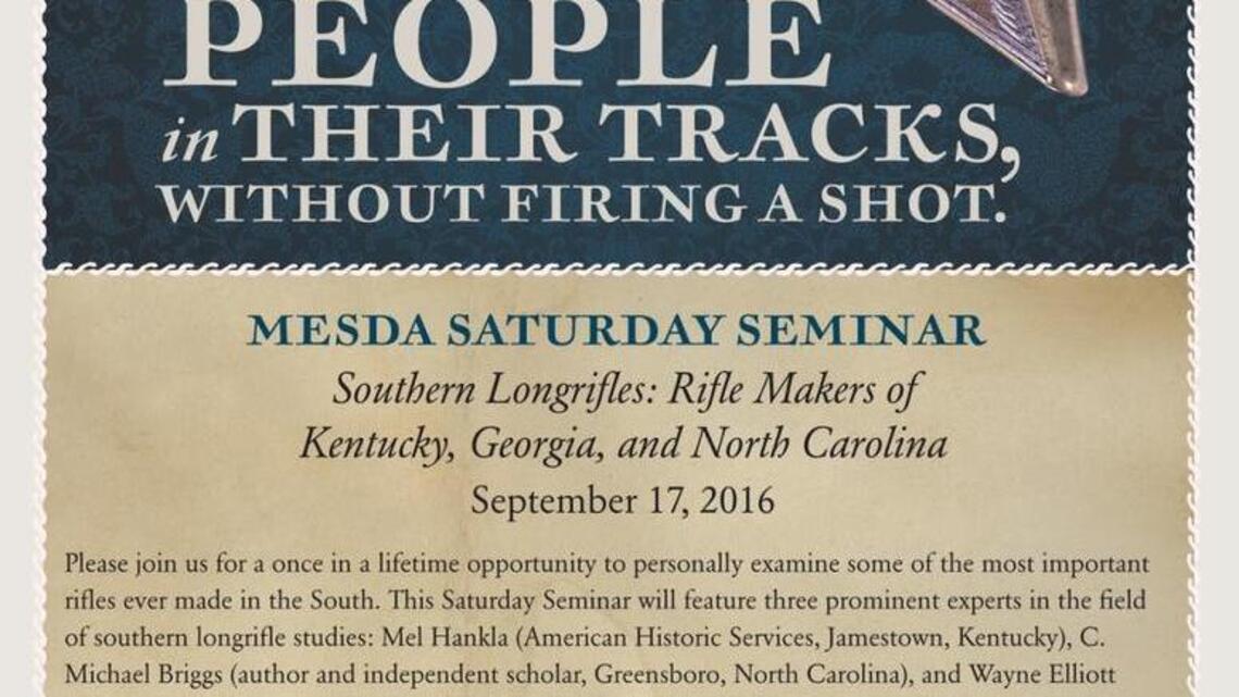 The rare Mecklenburg longrifle