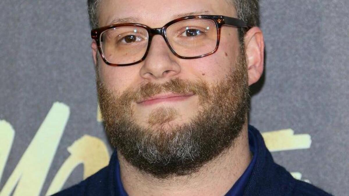 Actor Seth Rogen attends the 2016 MTV Movie Awards in Burbank, California, on April 9, 2016. / AFP PHOTO / JEAN BAPTISTE LACROIXJEAN BAPTISTE LACROIX/AFP/Getty Images