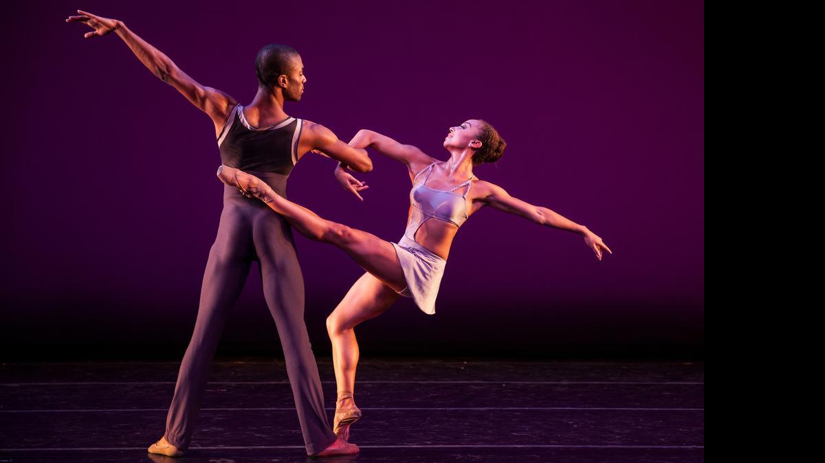 
Anthony Savoy and Stephanie Williams perform in Dance Theatre of Harlem’s “Return.”

