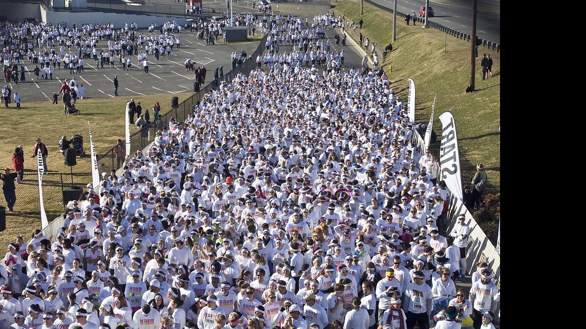 
More than 10,000 people have participated in The Color Run 5k to raise funds for Habitat For Humanity in the past.
