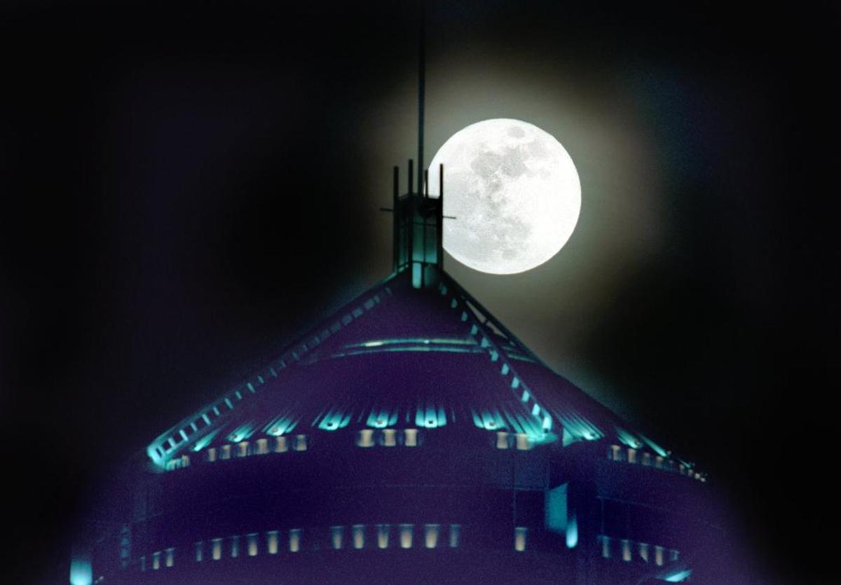 Blue moons typically occur once every two or three years.