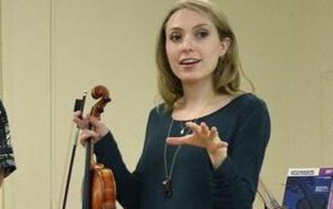 She wanted a music lesson...and found a new life