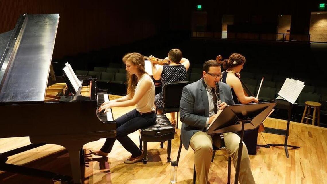 Why is this quartet positioned like this? It’s a radical idea, at UNCC