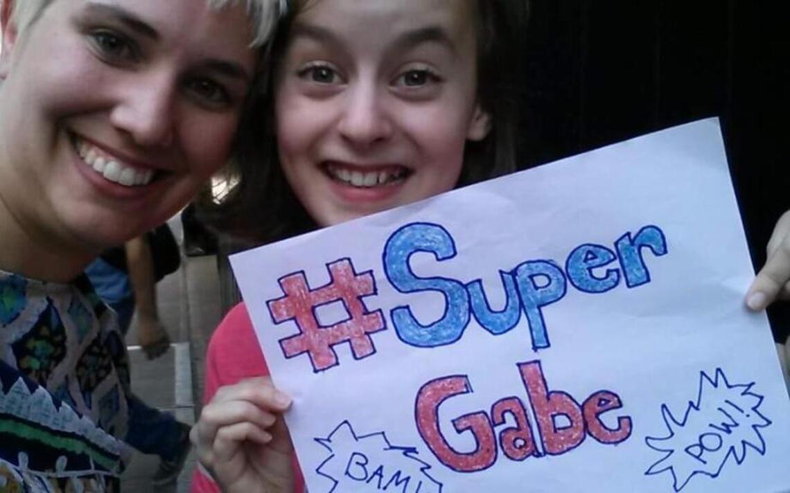 When a boy fell ill, the theater community made him a superhero