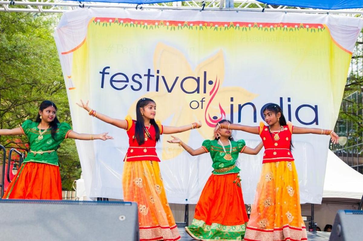 A dance performance at last year’s Festival of India.