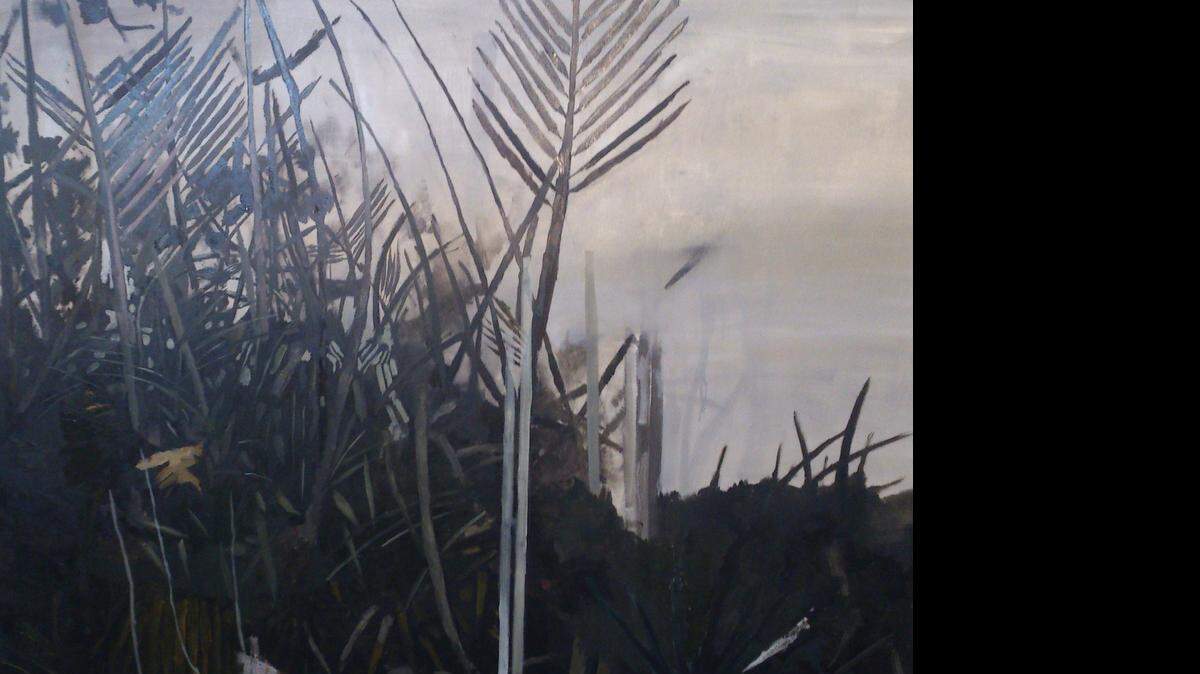 
Santiago Quesnel’s “Rio I,”  on display at LACA Projects.
