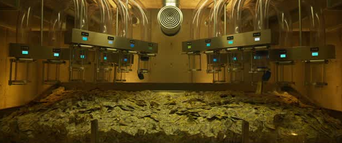 The tubes. And the cash.