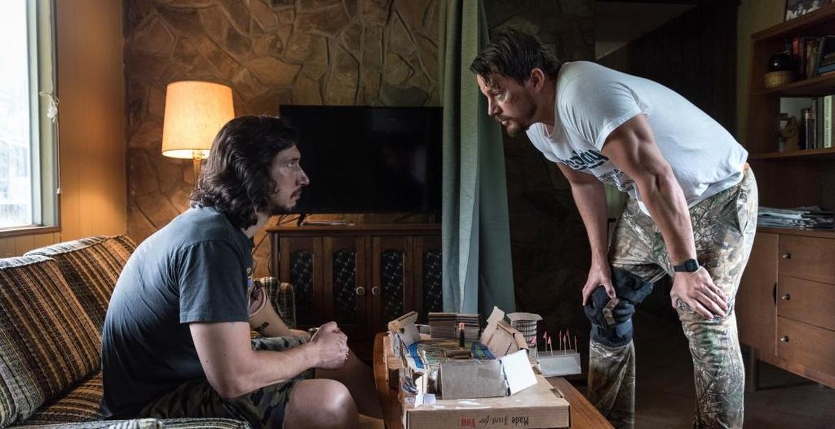 Adam Driver stars as Clyde Logan and Channing Tatum as Jimmy Logan in Steven Soderbergh’s “Logan Lucky.”