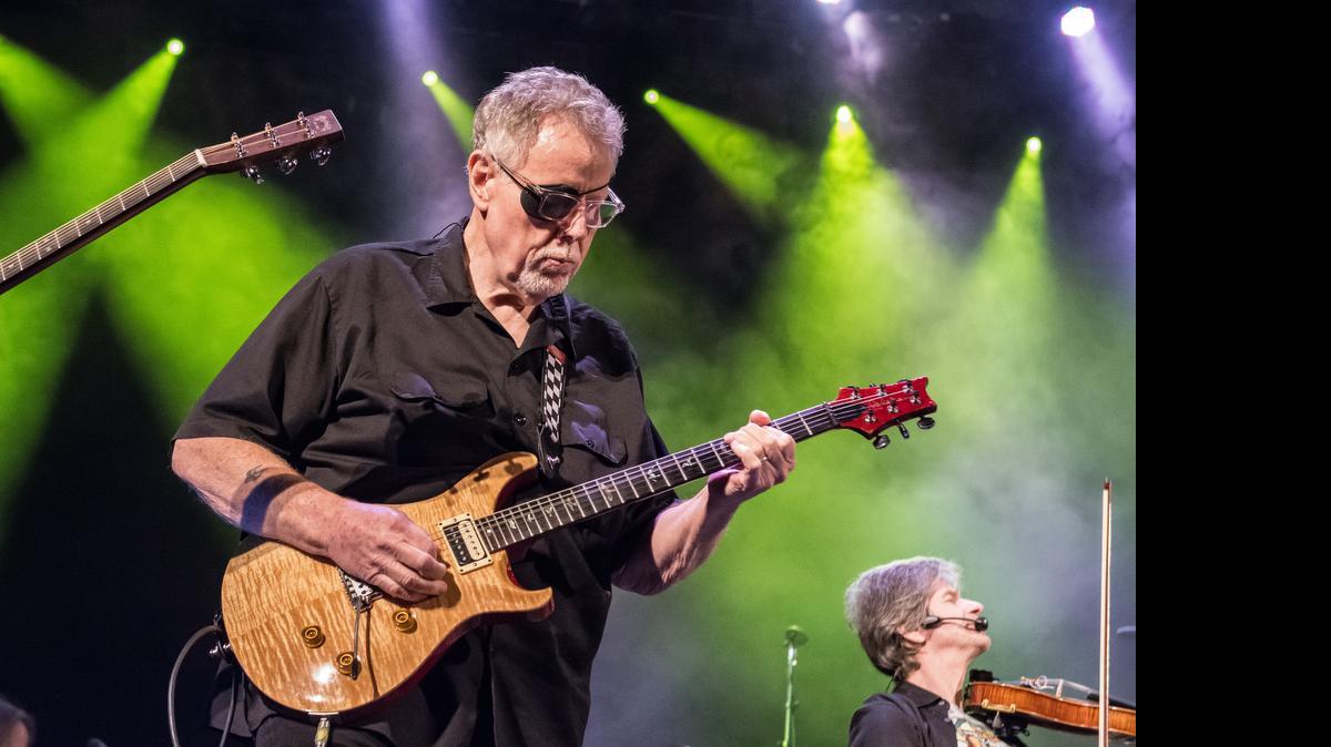 
Lead guitarist Rich Williams and the rock group Kansas will perform Friday night at Old Town Amphitheater in downtown Rock Hill.
