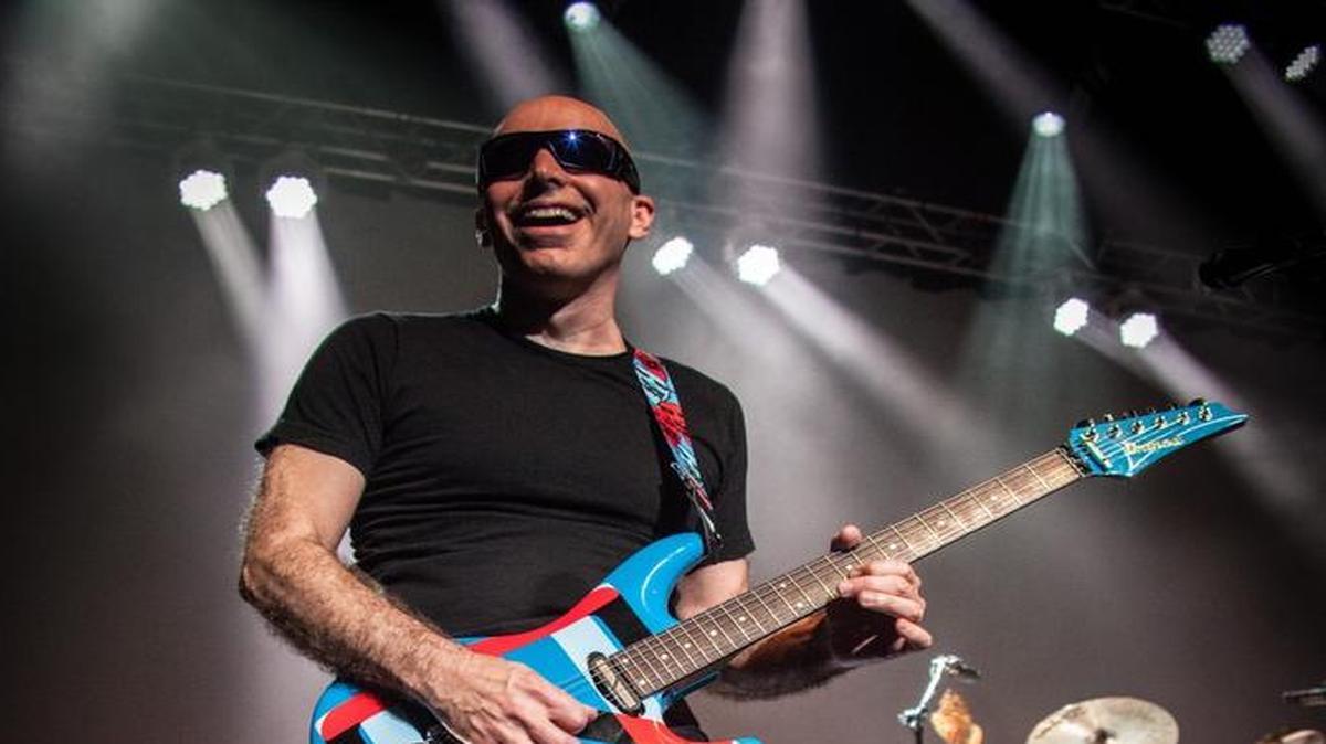 Joe Satriani will celebrate his 30 year career with an evening concert at Knight Theater.