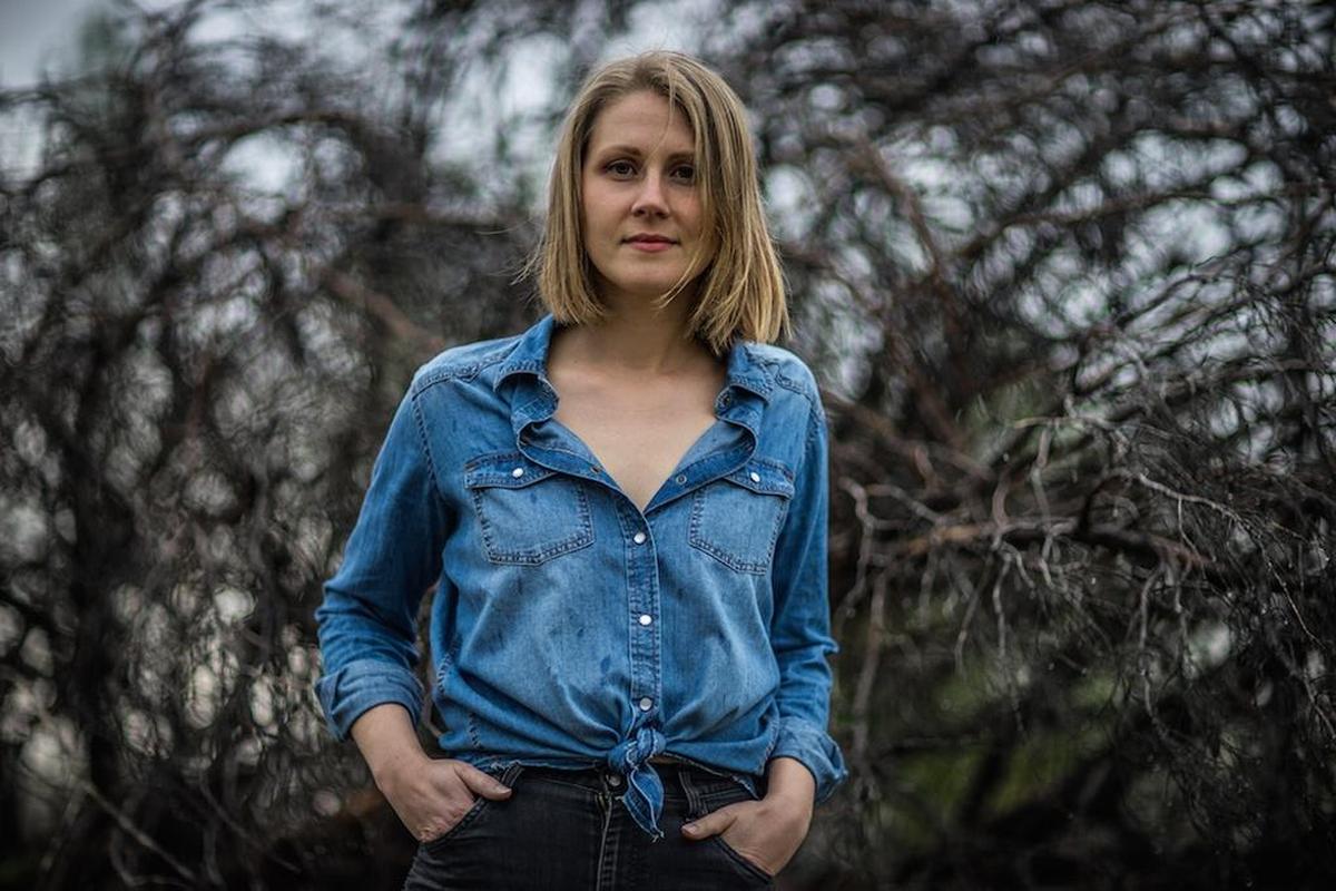 Nora Jane Struthers performs at Evening Muse on Saturday night.