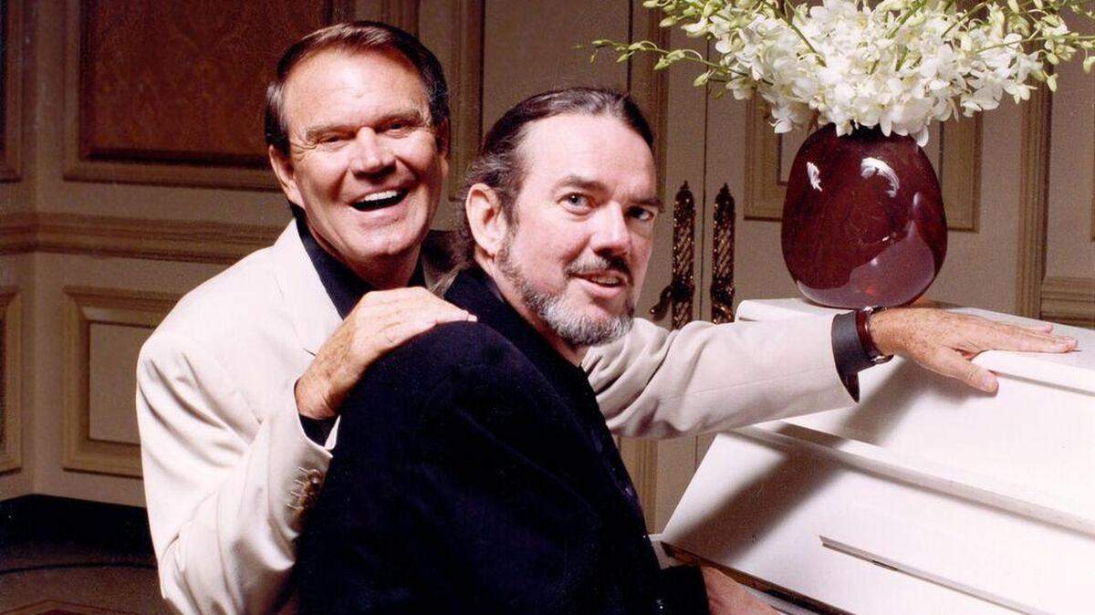 Classic collaborators: Glen Campbell, left, and Jimmy Webb.