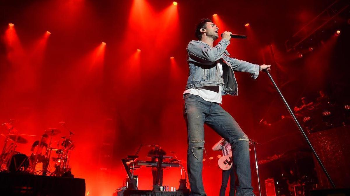Adam Levine of Maroon 5 performs last month in Houston.