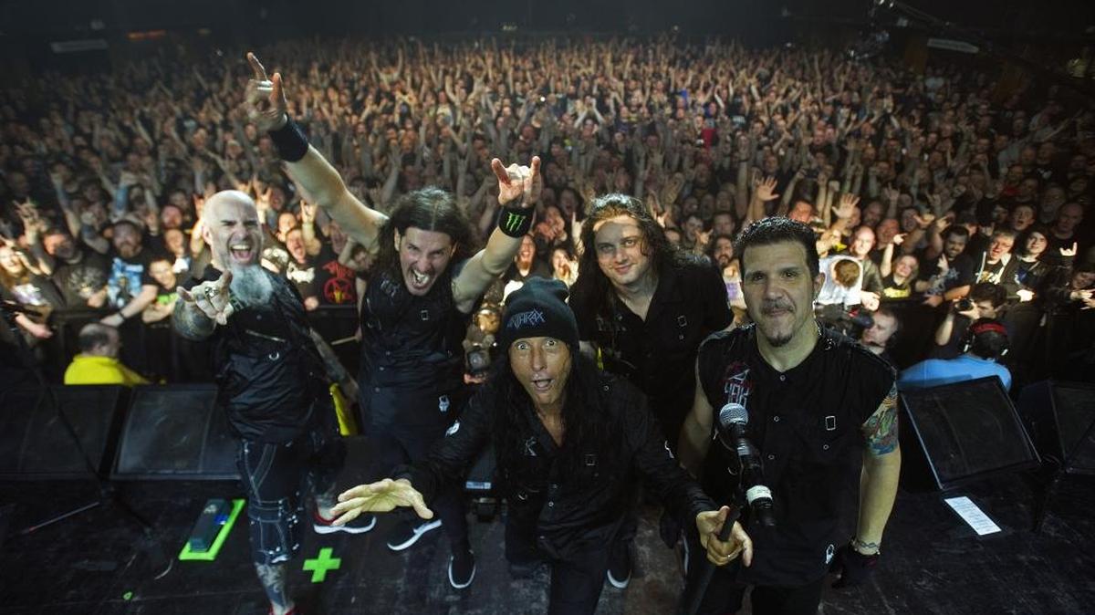 Anthrax will perform at The Fillmore on Wednesday night.