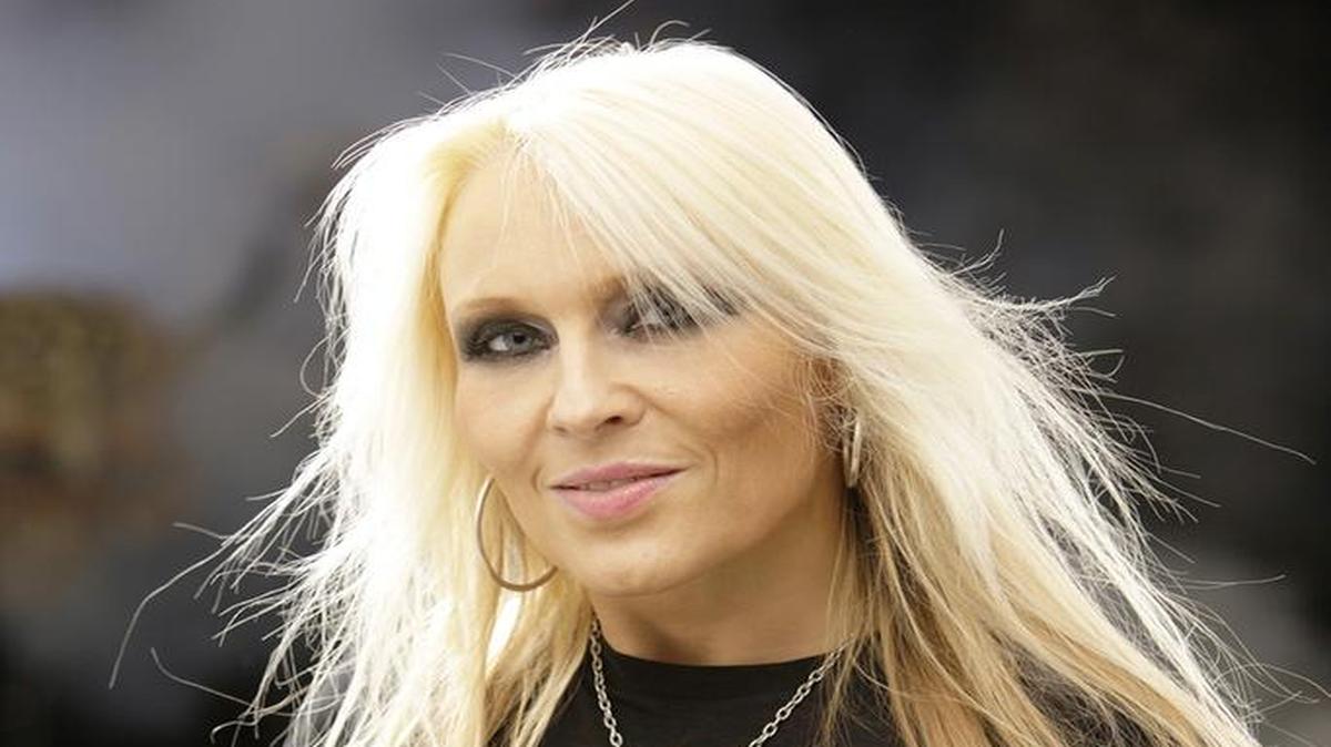 German singer Doro Pesch.
