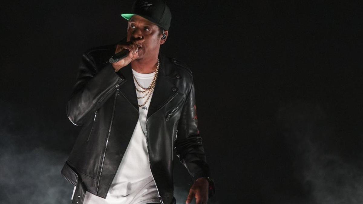 Jay-Z performs during his “4:44 Tour” stop on Thursday at Spectrum Center in uptown Charlotte.