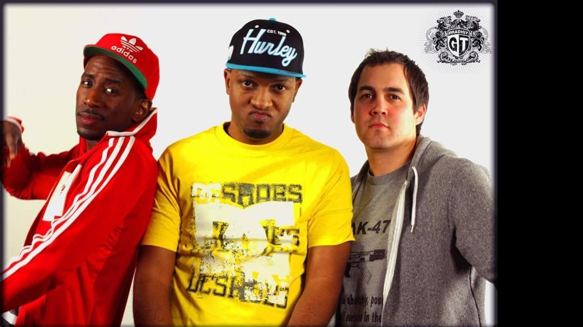 
Pradigy Musicman (aka frontman Reggie Jamerson), drummer Patrick Cannon and guitarist Ben Huffman make up Pradigy GT.
