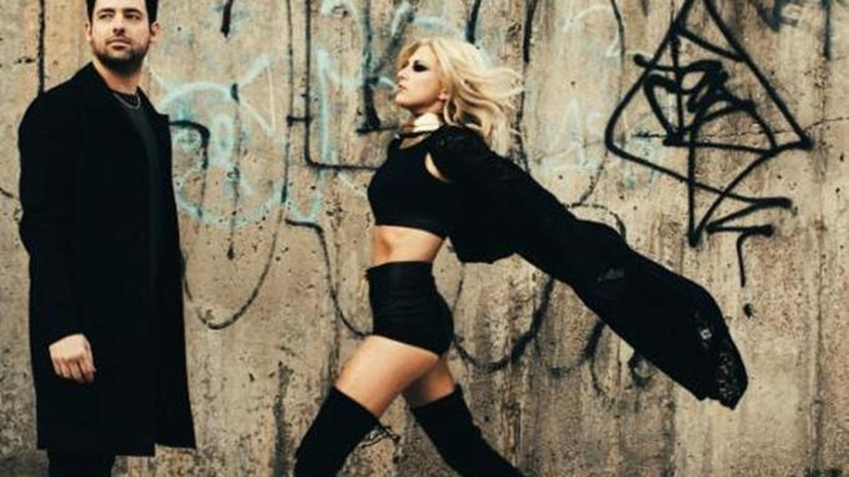 Sarah Barthel and Josh Carter are Phantogram, an electro-rock duo that plays the Fillmore Charlotte on Saturday.
