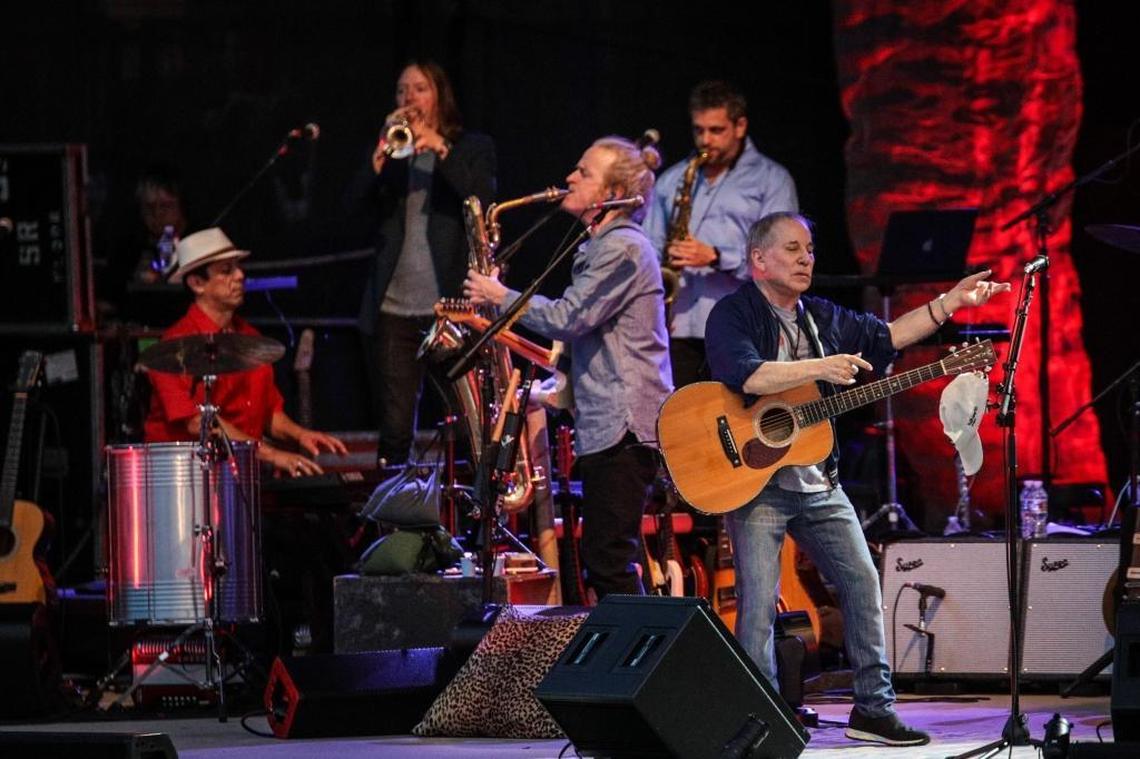 Paul Simon hadn’t performed in Charlotte since 1999, when he was here with Bob Dylan.