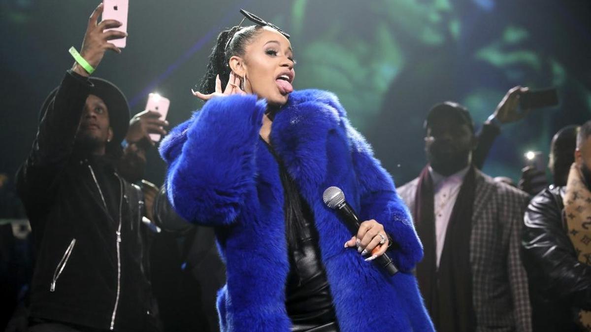 Cardi B, show at a Super Bowl party in Minneapolis on Feb. 4, will headline an unofficial CIAA party.